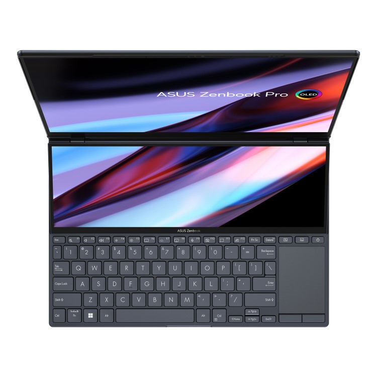 Refurbished ASUS ZenBook Pro 14 Duo Intel Core i9 32GB RAM 2TB SSD RTX 4060 14.5 Inch Windows 11 Touchscreen Gaming Laptop