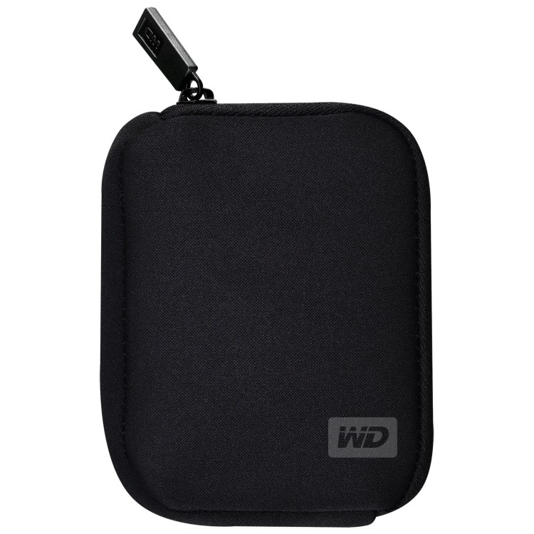 Box Opened Western Digital 2.5 Inch My Passport Neoprene Case  in Black