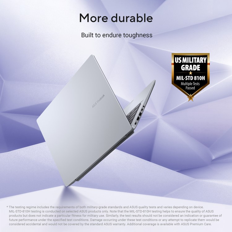 ASUS VivoBook 14 Qualcomm Snapdragon X 16GB RAM 512GB SSD 14 Inch Windows 11 Laptop