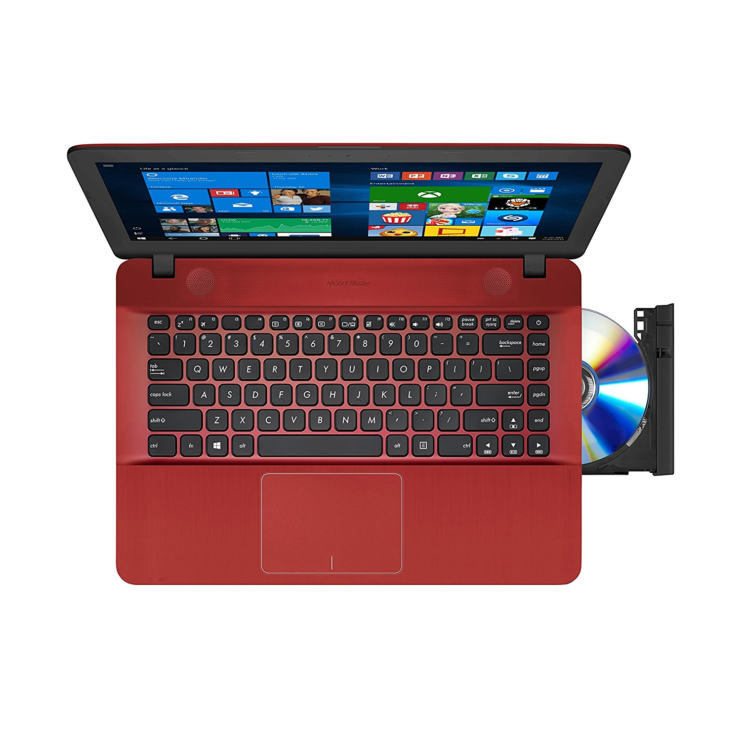 ASUS - （A1074）ASUSノートパソコン本体　K550CA-RED A1074）ASUSノートパソコン本体 K550CA-RED