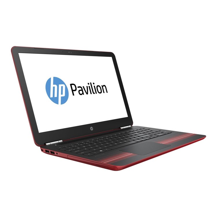 Hewlett Packard Refurbished HP Pavillion 15-au031na 15.6" Intel Core i5-6200U 2.3GHz 8GB 256GB SSD Windows 10 Laptop in Red