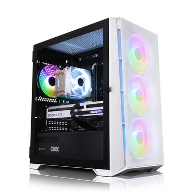 AWD IT Mesh White Intel Core i5-12400F RTX 4060 16GB RAM 1TB SSD Windows 11 Gaming PC