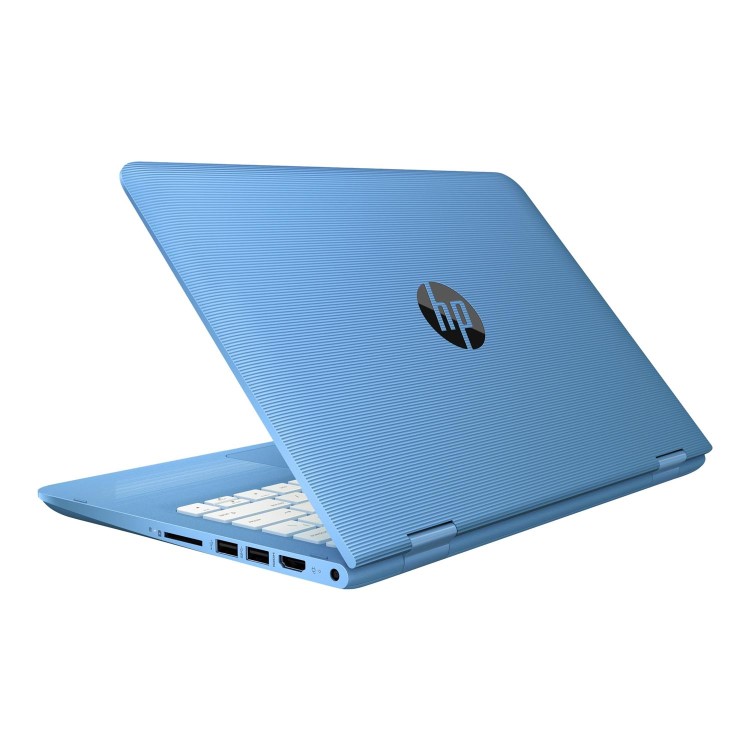 Refurbished HP Stream x360 11-aa000na Intel Celeron N3060 2GB 32GB 11.6 Inch Windows 10 Convertible Laptop in Blue