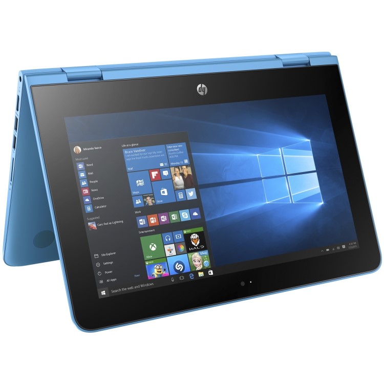 Refurbished HP Stream x360 11-aa051sa Intel Celeron N3060 2GB 32GB 11.6 Inch Windows 10 Convertible 