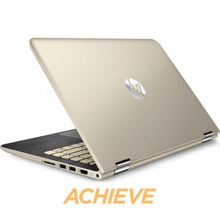 Refurbished HP Pavilion x360 13-u062sa Core i5-6200U 8GB 128GB 13.3" Touchscreen Convertible Windows 10 Laptop in Gold