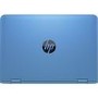 Refurbished HP Stream x360 Intel Celeron N3060 2GB 32GB 11.6 Inch Windows 10 Touchscreen Convertible Laptop in Blue