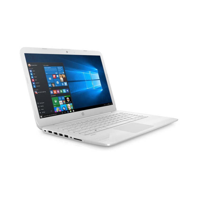Refurbished HP Stream 14-ax054sa Intel Celeron N3060 4GB 32GB 14 Inch Windows 10 Laptop in White