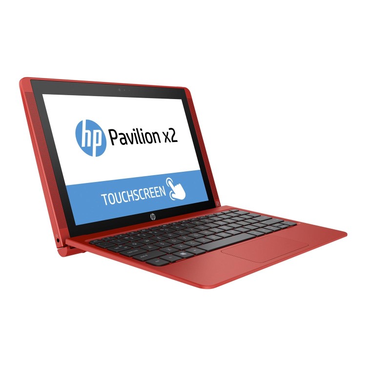 Refurbished HP 10-p007na Intel  Atom X5-Z8350 2GB 32GB 10.1 Inch Windows 10 Touchscreen Convertible Laptop in Red