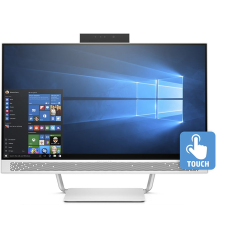 Refurbished HP Pavilion Pro 24-a207na Core i7-7700T 8GB 1TB & 128GB 24 Inch Windows 10 Touchscreen All-In-One PC