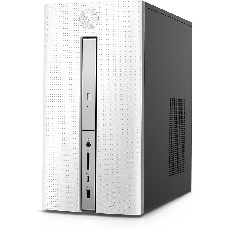 Refurbished HP Pavilion 550-103na AMD A10-8750 8GB 2TB & 128GB Radeon R5 435 Windows 10 Desktop in White