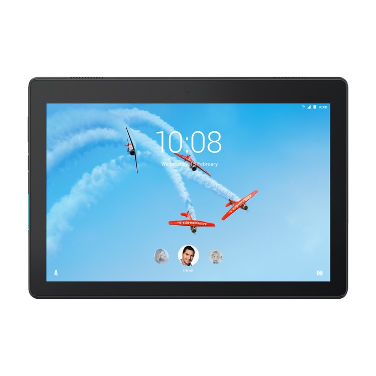 Refurbished Lenovo Tab E10 32GB 10.1 Inch Tablet in Black