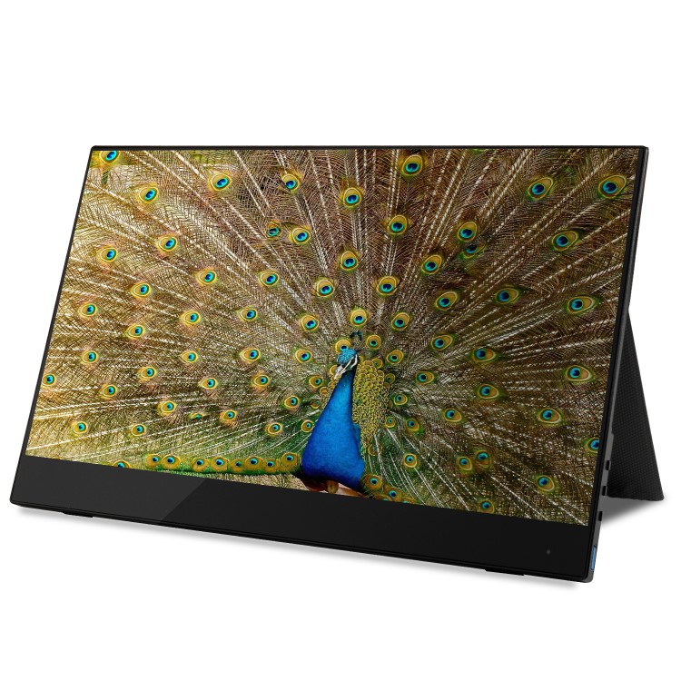 electriQ 15.6" IPS UHD 4K Touch Screen USB-C Portable Monitor