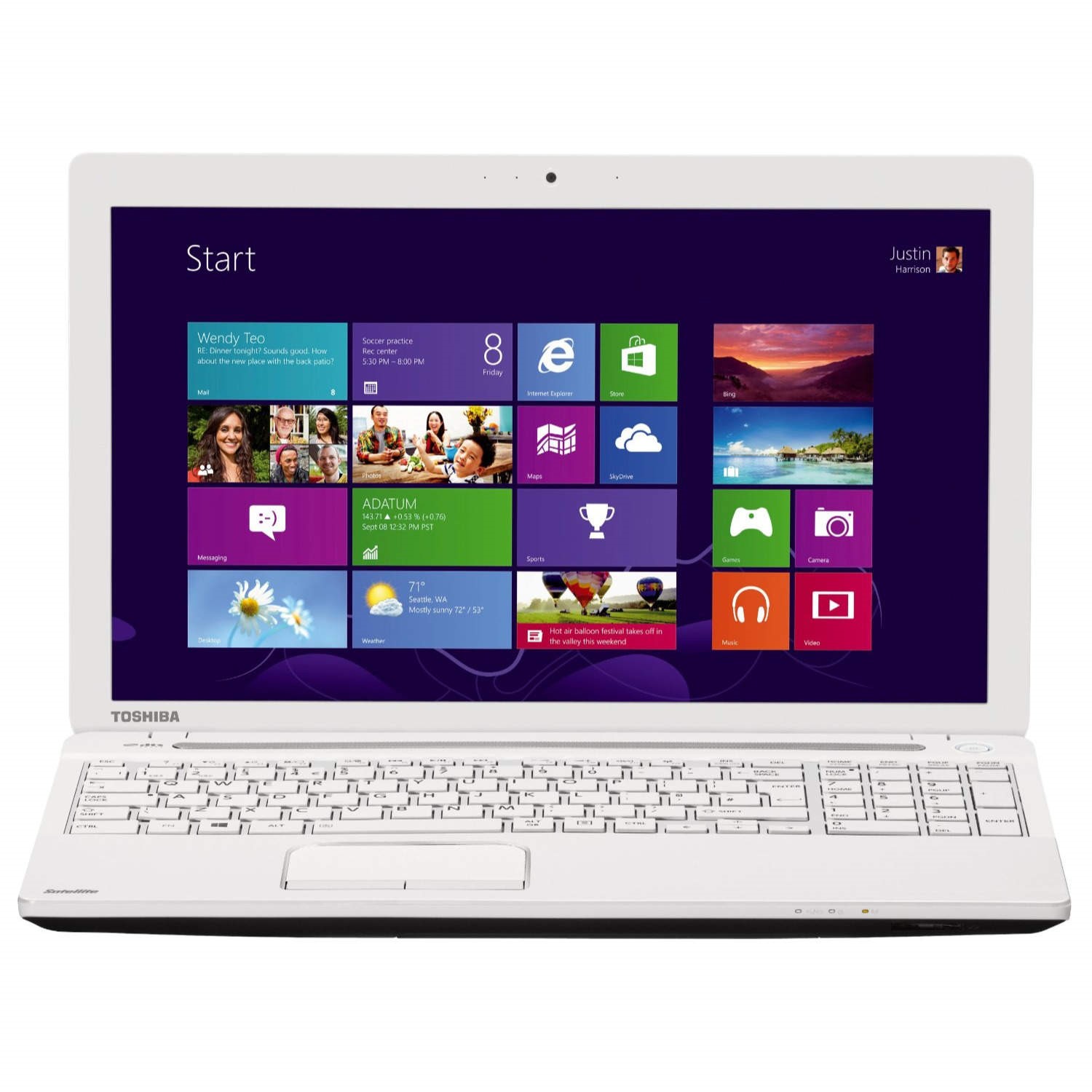 Refurbished Grade A2 Toshiba Satellite C55-A-1HL 8GB 1TB Windows