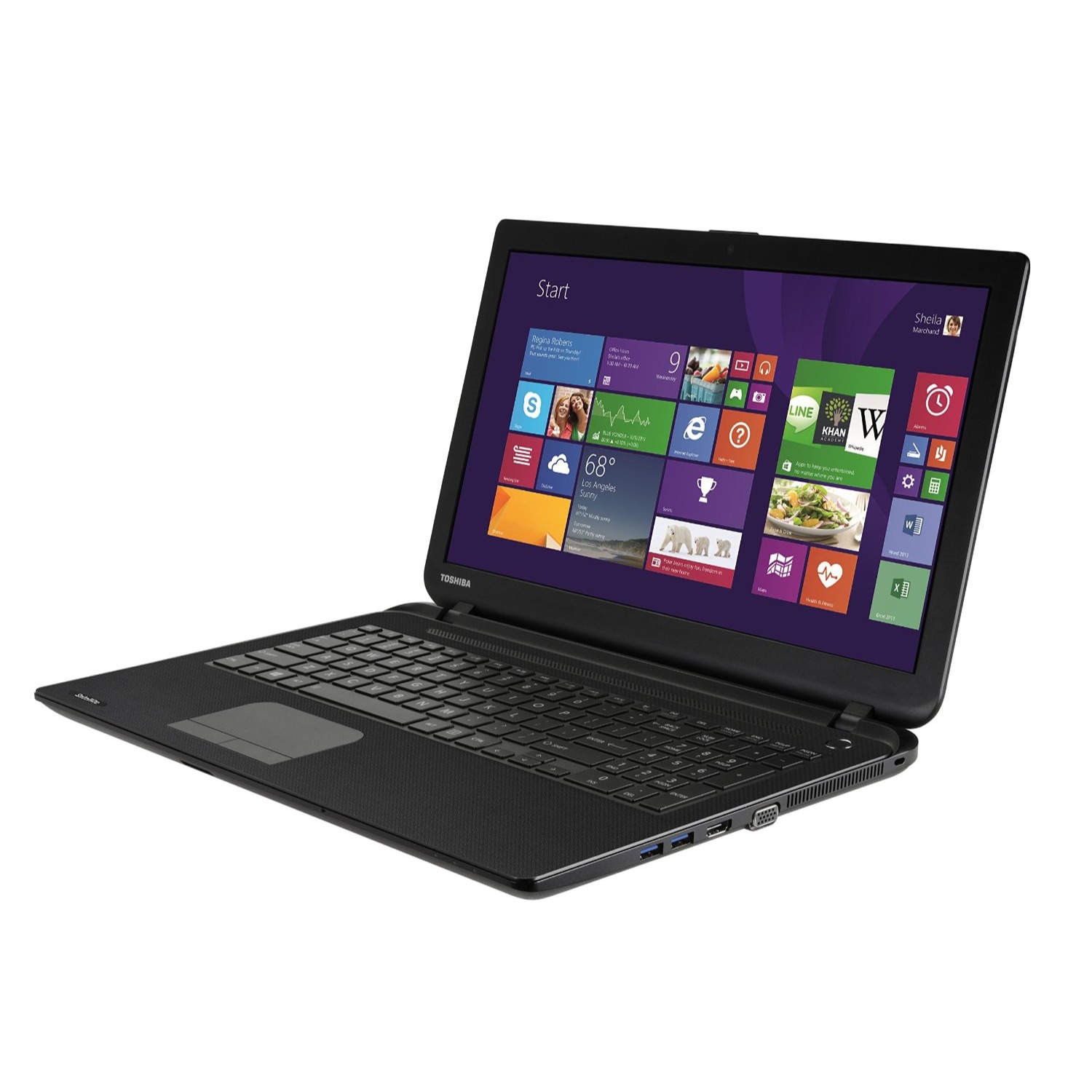 A2 Toshiba Satellite C50D-B-11N Black - AMD A4-6210 Quad Core 8GB