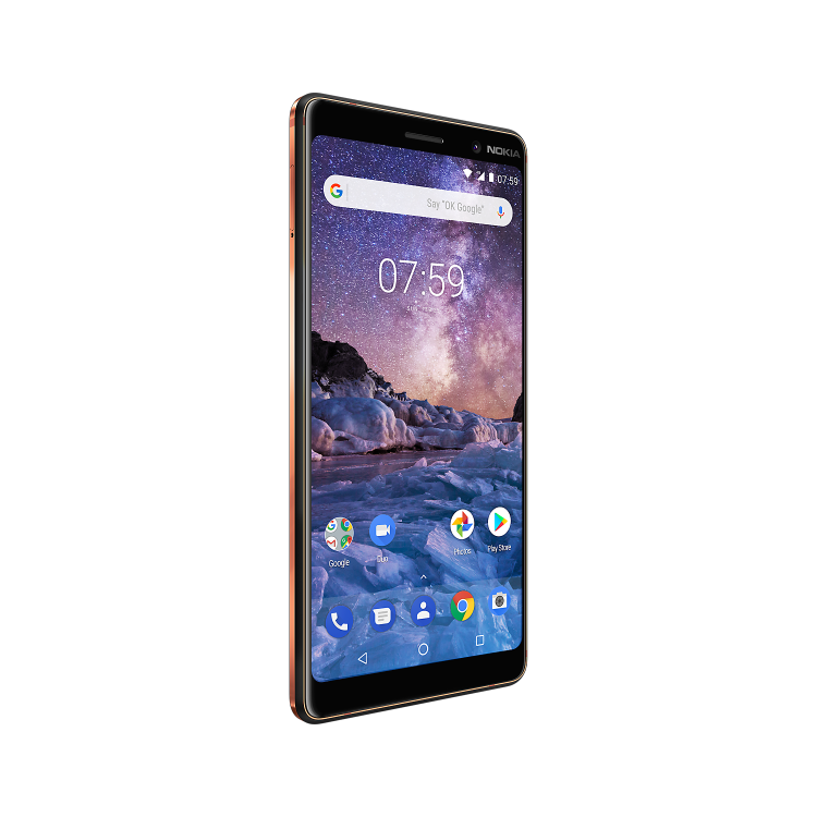 Grade A Nokia 7 Plus Black 6" 64GB 4G Unlocked & SIM Free 