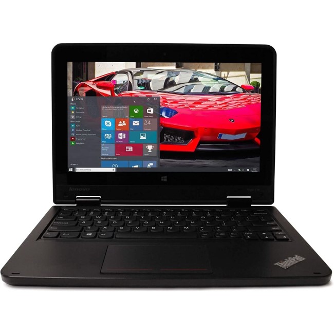 Refurbished Lenovo Yoga 11E Core i3 8GB 128GB 11.6 Inch Windows 11 Pro Convertible Laptop - 1 year warranty