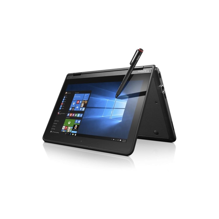Refurbished Lenovo Yoga 11E Intel Celeron 4GB 128GB 11.6 Inch Touchscreen Windows 10 Professional Laptop - 1 Year warranty