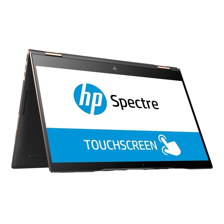Refurbished HP Spectre x360 Core i7-8550U 8GB 256GB GeForce MX150 15.6 Inch Touchscreen 2 in 1 Windows 10 Laptop 