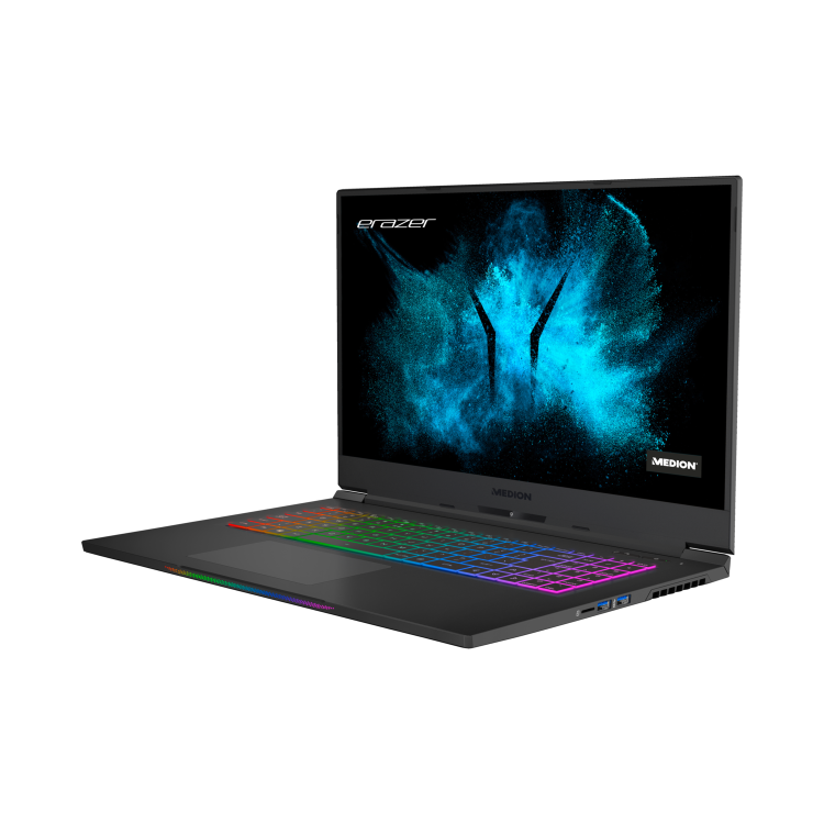 MEDION Beast X25 Ryzen 7-5800H 32GB 1TB SSD 17.3 Inch QHD 165Hz GeForce RTX 3080 16GB Windows 10 Laptop