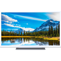 Refurbished Toshiba 32" 720p HD Ready QLED Freeview Play Smart TV without Stand