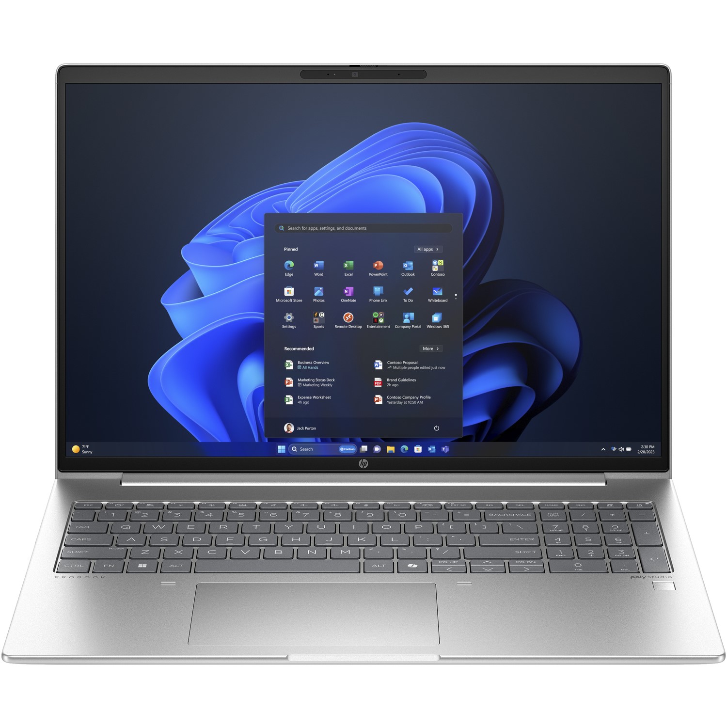HP ProBook 460 Intel Core Ultra 7 RAM 512GB SSD 16 Inch Windows 11 Pro Laptop