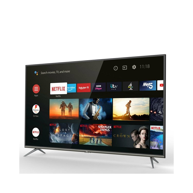 Refurbished TCL 50" 4K Ultra HD with HDR10 LED Freeview Play Smart TV without Stand