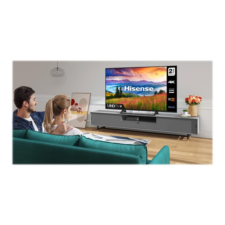 Refurbished Hisense 55" 4K Ultra HD with HDR10 LED Freeview Play Smart TV
