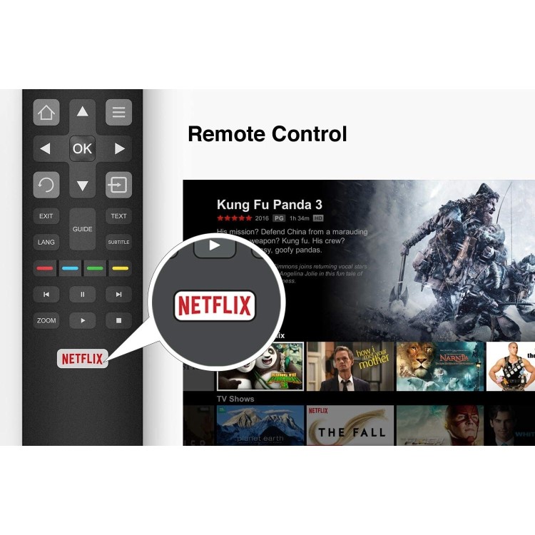 Refurbished TCL 55" 4K Ultra HD with HDR10+ QLED Freeview Play Smart TV