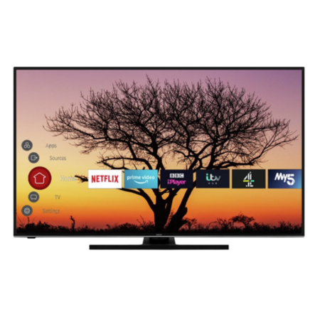 Refurbished Hitachi 55" 4K Ultra HD with HDR LED Smart TV without Stand