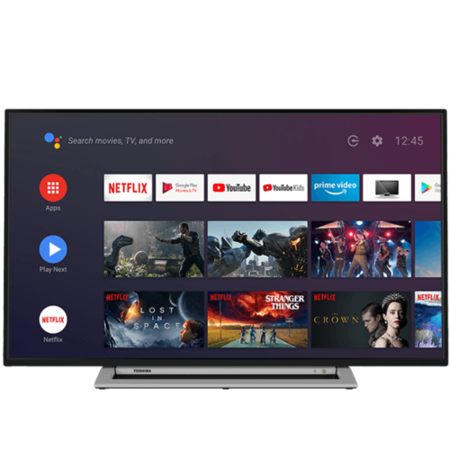 Refurbished Toshiba 65" 4K Ultra HD with HDR Freeview Play Smart TV without Stand