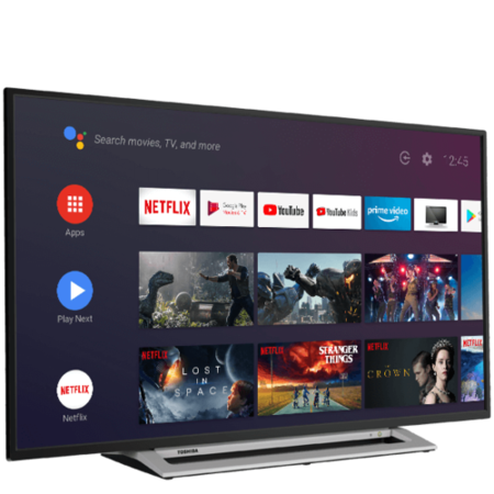 Refurbished Toshiba 65" 4K Ultra HD with HDR Freeview Play Smart TV without Stand