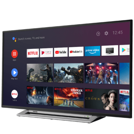 Refurbished Toshiba 65" 4K Ultra HD with HDR Freeview Play Smart TV without Stand