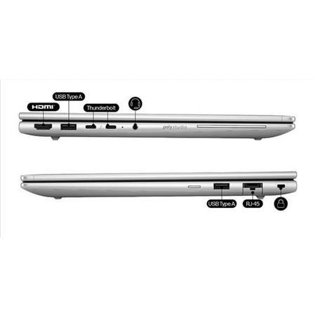 HP EliteBook 6 G1a AI PC AMD Ryzen AI 7 250 WUXGA 16GB DDR5 512GB SSD Wi Fi 7 Windows 11 Pro Silver 14 Inch Laptop