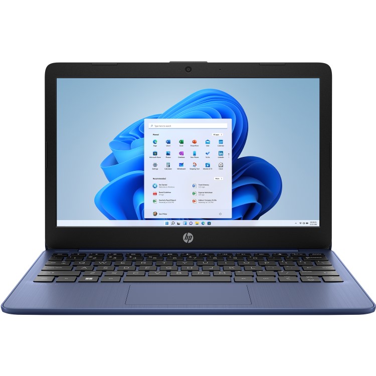 Refurbished HP Stream 11-ak0516na Intel Celeron N4020 4GB 64GB 11.6 Inch Windows 11 Laptop