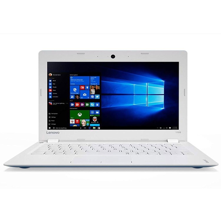 Refurbished Lenovo IdeaPad 110S Intel Celeron N3160 2GB 32GB 11.6 Inch Windows 10 Laptop in Blue