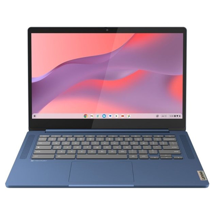 Refurbished Lenovo IdeaPad Slim 3 MediaTek Kompanio 520 4GB RAM 64GB eMMC 14 Inch Chromebook