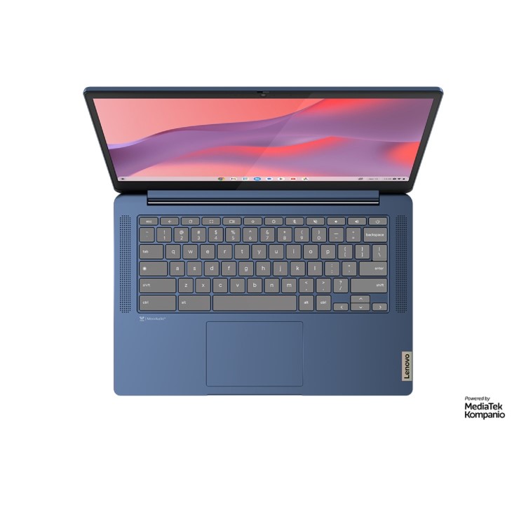 Refurbished Lenovo IdeaPad Slim 3 MediaTek Kompanio 520 4GB RAM 64GB eMMC 14 Inch Chromebook