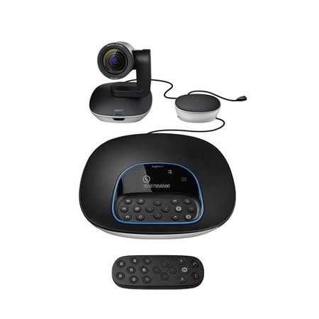 Box Opened Logitech Group Video Full HD Conference Camera