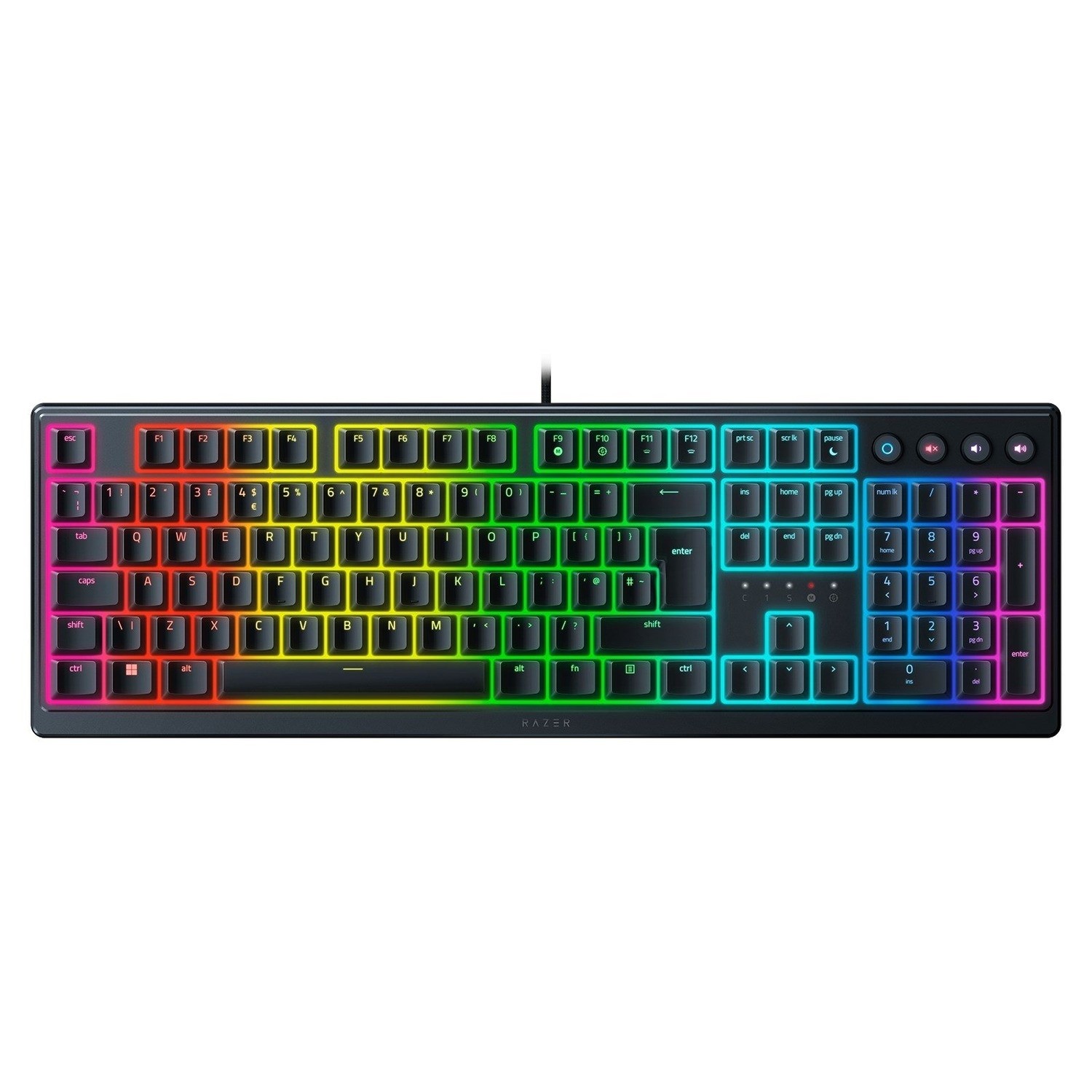 Refurbished Razer Ornata V3 Low Profile Mecha Membrane Switches Wired