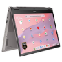 Refurbished ASUS Chromebook CM34 Flip AMD Ryzen 5 8GB RAM 256GB SSD 14 Inch Chromebook