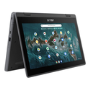 Refurbished ASUS Chromebook Flip CR1 CR1100FKA-BP0166-3Y Intel Celeron 4GB RAM 64GB eMMC 11.6 Inch Touchscreen Chromebook