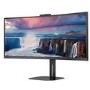 Refurbished AOC V5 CU34V5CW 34" VA WQHD 100Hz UltraWide Curved USB-C Monitor