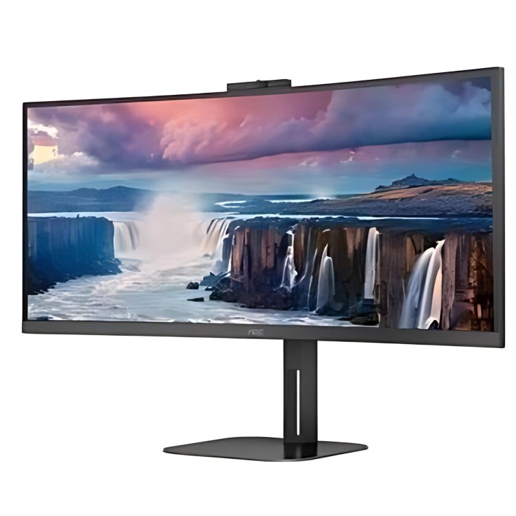 Refurbished AOC V5 CU34V5CW 34" VA WQHD 100Hz UltraWide Curved USB-C Monitor