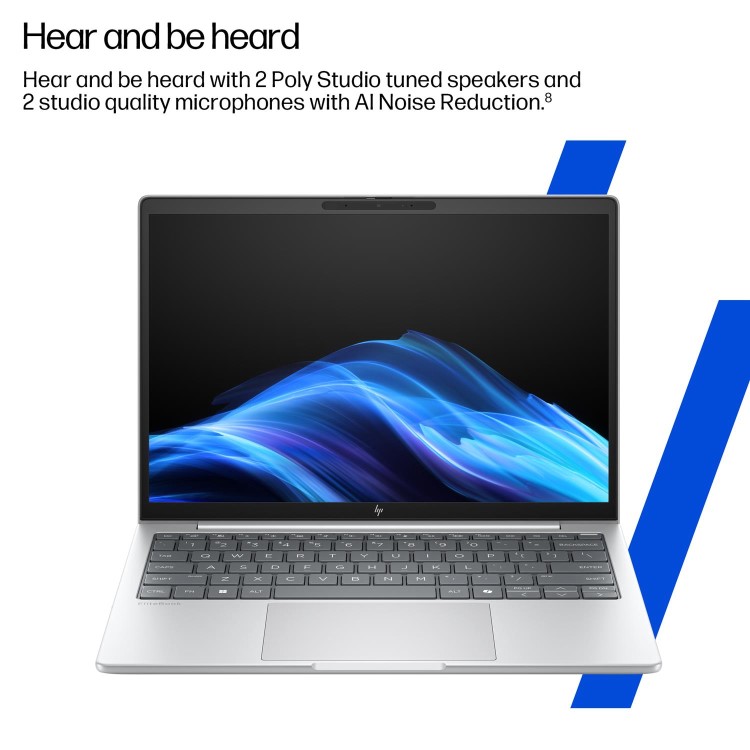 Refurbished HP EliteBook 8 G1i Intel Core Ultra 7 32GB RAM 256GB SSD 14 Inch Windows 11 Pro Laptop