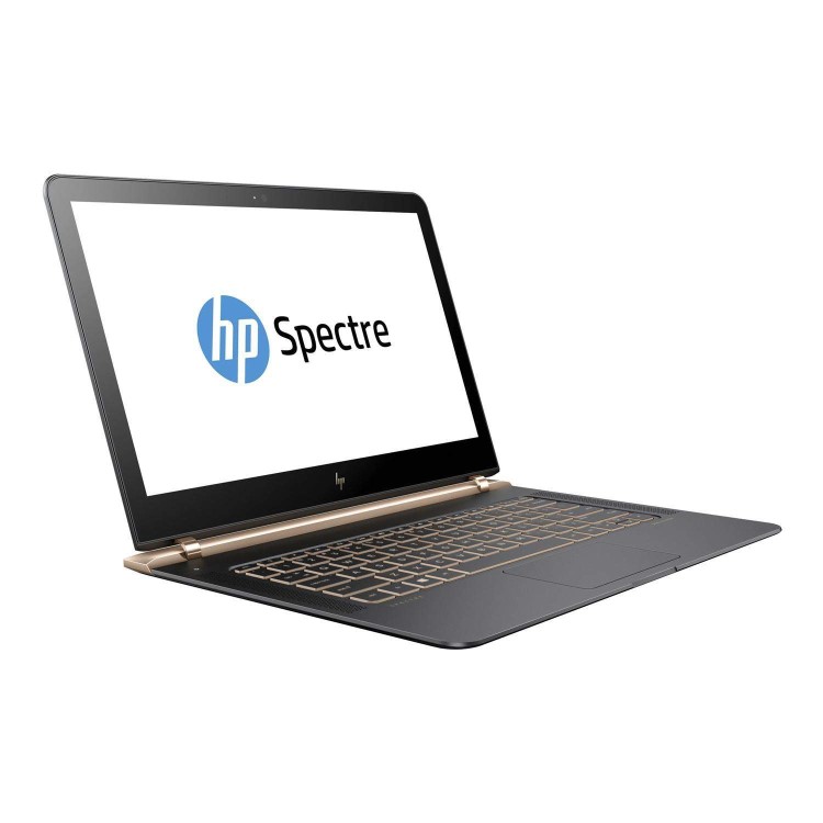 Refurbished HP Spectre 13-v001na Core i7-6500U 8GB 512GB 13.3 Inch Windows 10 Laptop - Dark Ash Silver
