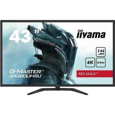 iiyama G-MASTER Red Eagle 43" 4K UHD 144Hz Freesync Gaming Monitor