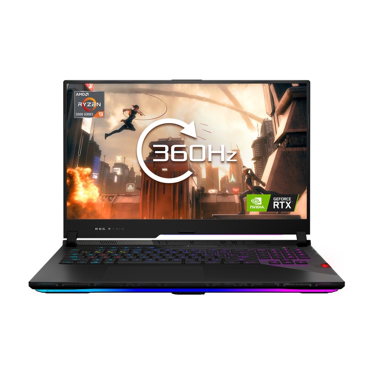 Asus ROG Strix Ryzen 9-5900H 32GB 2TB SSD 17.3 Inch RTX 3080 Windows 10 Gaming Laptop