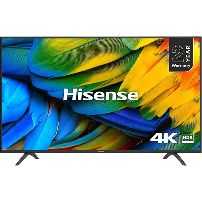 Refurbished Hisense 50" 4K Ultra HD with HDR LED Freeview Play Smart TV without Stand