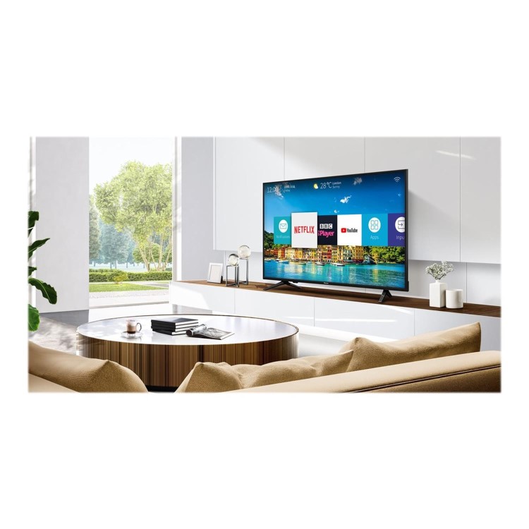 Refurbished Hisense 65" 4K Ultra HD with HDR LED Freeview Play Smart TV