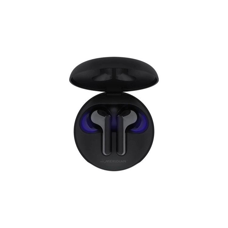 Box Opened LG FN6 Wireless Earbuds Black